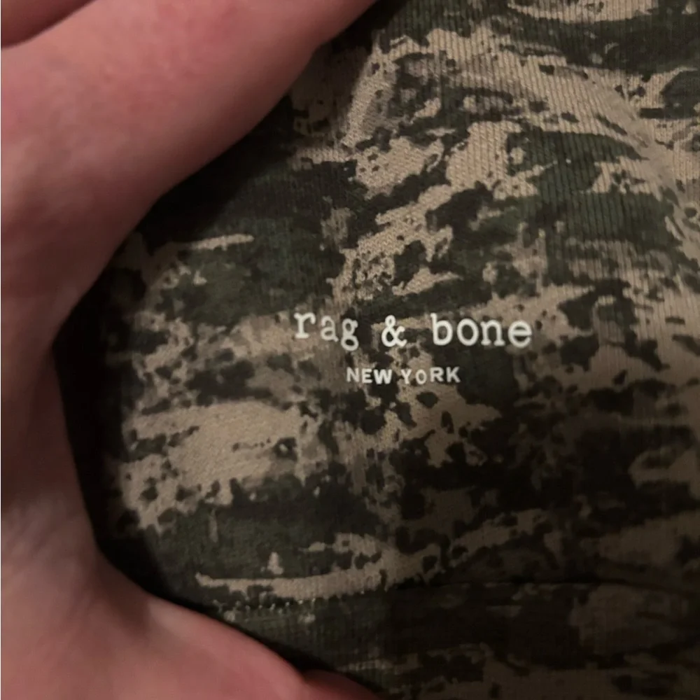 Rag & Bone City Sweatshirt in Army Multi | XS - Picture 6 of 6